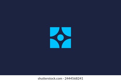 persona con logotipo cuadrado diseño de iconos diseño de Vector Plantilla inspiración