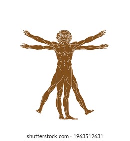 person standing, white background vector illustration 