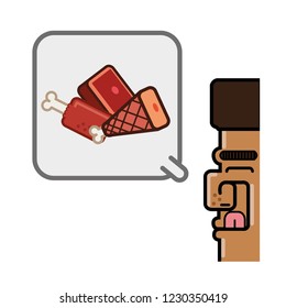 person thinking in ham