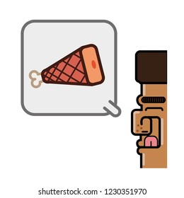 person thinking in ham