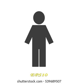 person user, people, icon vector illustration EPS 10