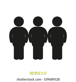 person user, people, icon vector illustration EPS 10