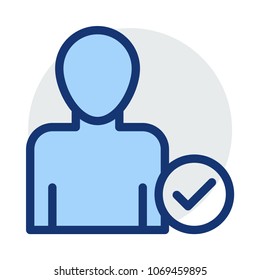 person user profile 