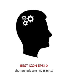 person, the user, vector icon, eps10