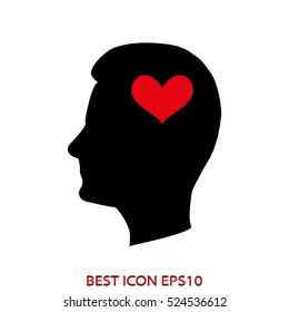 person, the user, vector icon, eps10