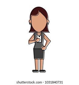 person using phone icon image