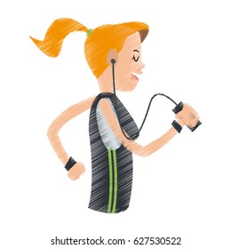 person using phone icon image 