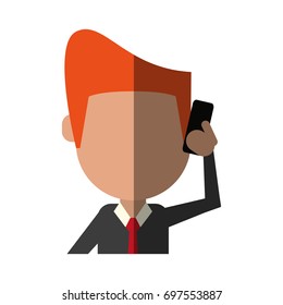 person using phone icon image