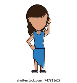 person using phone icon image