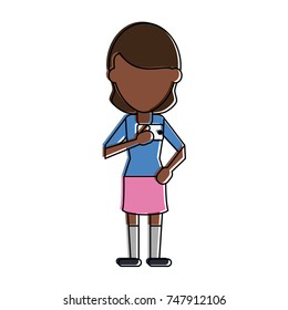 person using phone icon image