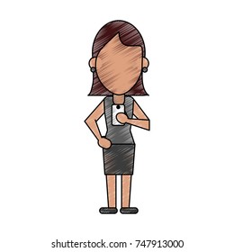 person using phone icon image