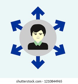 person vector icon