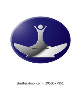 Icono de vector de persona aislado en blanco