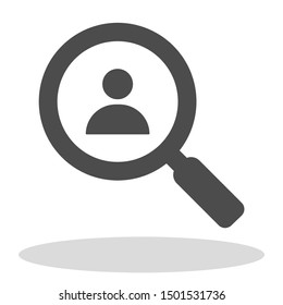 person Vector icon . Lorem Ipsum Illustration design