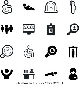 person vector icon set such as: hands, girl, plastic, teamwork, family, pregnant, monitor, account, happy, female, art, test, hand, glyph, badge, market, scanner, view, hiring, diagnosis, abdominal
