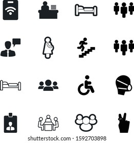 person vector icon set such as: chat, internet, together, computer, victory, entrepreneur, art, surgeon, step, street, speaking, 2, child, life, accessible, medicine, strategy, multimedia, woman