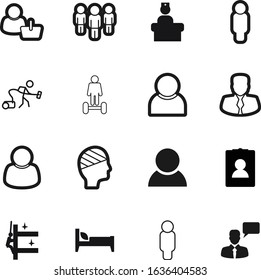person vector icon set such as: domestic, balance, plain, relax, argument, glass, emoticon, tech, talking, figure, services, household, fun, transportation, hotel, employee, friend, media, urban