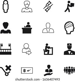 person vector icon set such as: choose, damage, medic, freight, currency, add, do, clean, adult, estate, profit, blue, deliveryman, wealth, login, doctor, debt, verify, building, crutch, bank, happy