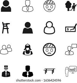 person vector icon set such as: meal, board, waste, cartoon, team, hotel, home, graphics, exercise, message, aid, icone, speak, speaker, little, money, service, blackboard, recycling, fitness, female