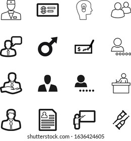 person vector icon set such as: leg, medic, equipment, speak, identification, sex, crowd, speaker, tool, talking, fracture, salary, mind, security, learner, gender, teamwork, professional, community