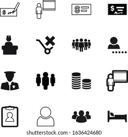 Person Vector Icon Set Such As: Leadership, Luggage, Uniform, Trolley, Traffic, Pen, Reception, Icons, Communication, Meeting, Policeman, Contact, Mattress, Customer, Information, Media, Name