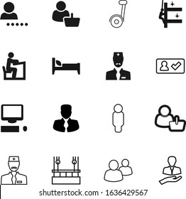 person vector icon set such as: knowledge, icons, hostel, tie, home, hoverboard, executive, blank, relax, balance, fast, bed, chair, monitor, login, consumer, community, abstract, education, display