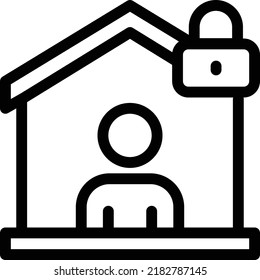 person Vector illustration on a transparent background. Premium quality symmbols. Thin line vector icons for concept and graphic design. 
