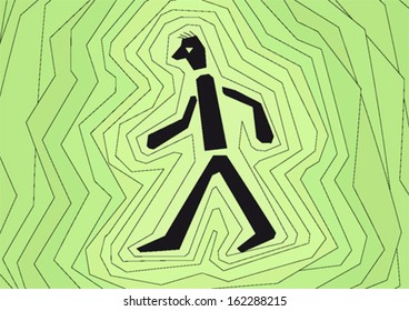 person walking