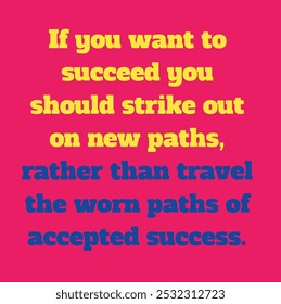 A person walking on a unique path, symbolizing the pursuit of success through innovation and new opportunities