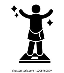 A person wearing belt is the sign of martial art 