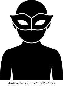 A Person Wearing a Mask