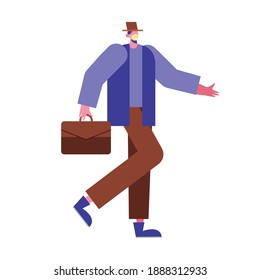 person wearing medical mask activity vector illustration design