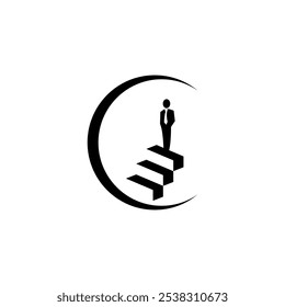 a person who climbs the ladder of success