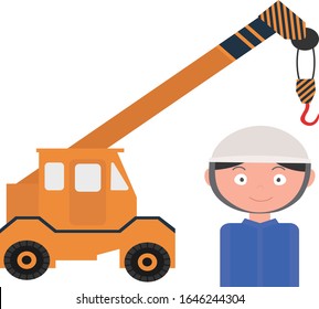 The person who controls a crane