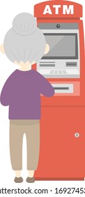 Person who uses Automatic Teller Machine.