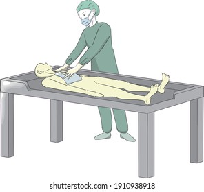 what does embalming fluid do to a live person