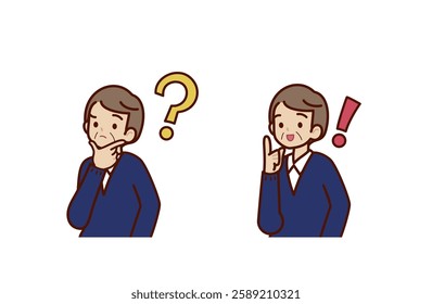 A person who wonders and solves questions