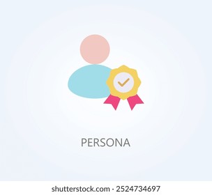 Persona Vector, Icon Or Logo Sign Symbol Illustration