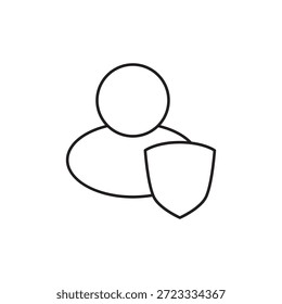 Símbolo del escudo de seguridad y privacidad de los datos de la Cuenta personal
