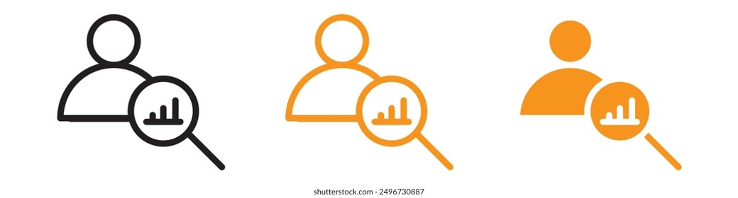 Conjunto de íconos de evaluación personal Ilustraciones de autoevaluación para el desarrollo personal