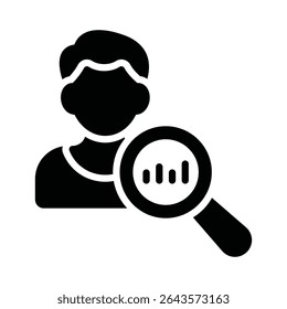 Personal assessment Vector Icon which can easily modify or edit
