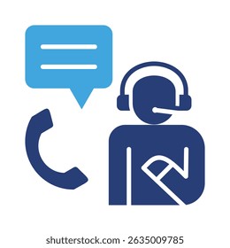 Elemento de ícone do assistente pessoal para design