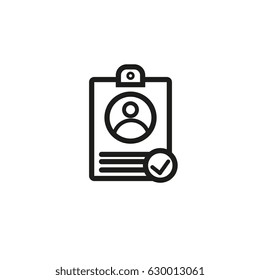 Personal badge icon