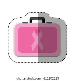 personal bag for use feminine, vector illustration design