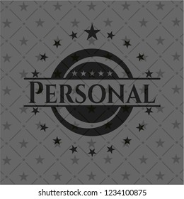 Personal black emblem