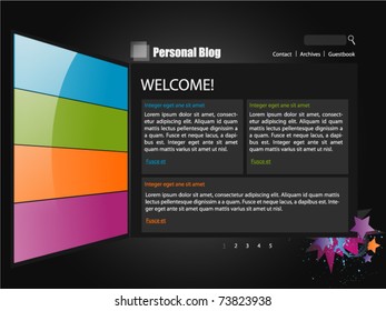 Personal Blog Site Template