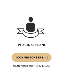 personal brand icons  symbol vector elements for infographic web