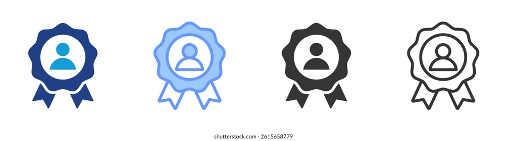 Personal Branding icon set multiple style collection