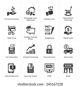 Personal & Business Finance Icons - Set 2 