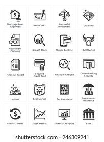 Personal & Business Finance Icons - Set 1